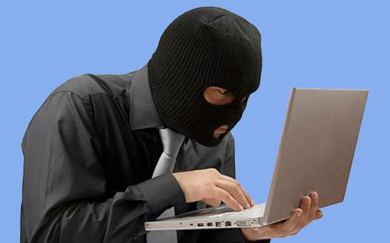 به سرقت رفتن کامپیوتر