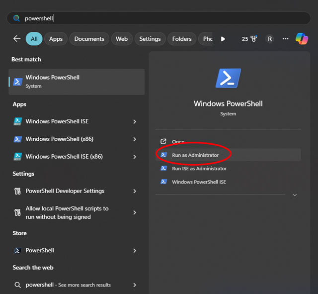 تست سلامت باتری لپ تاپ با استفاده از powershell