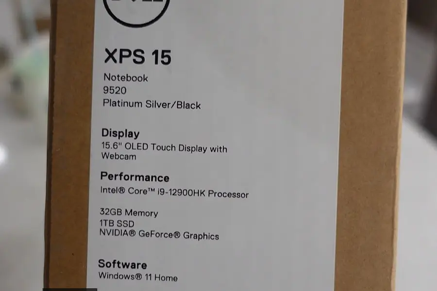 بدنه و ظاهر لپ تاپ XPS