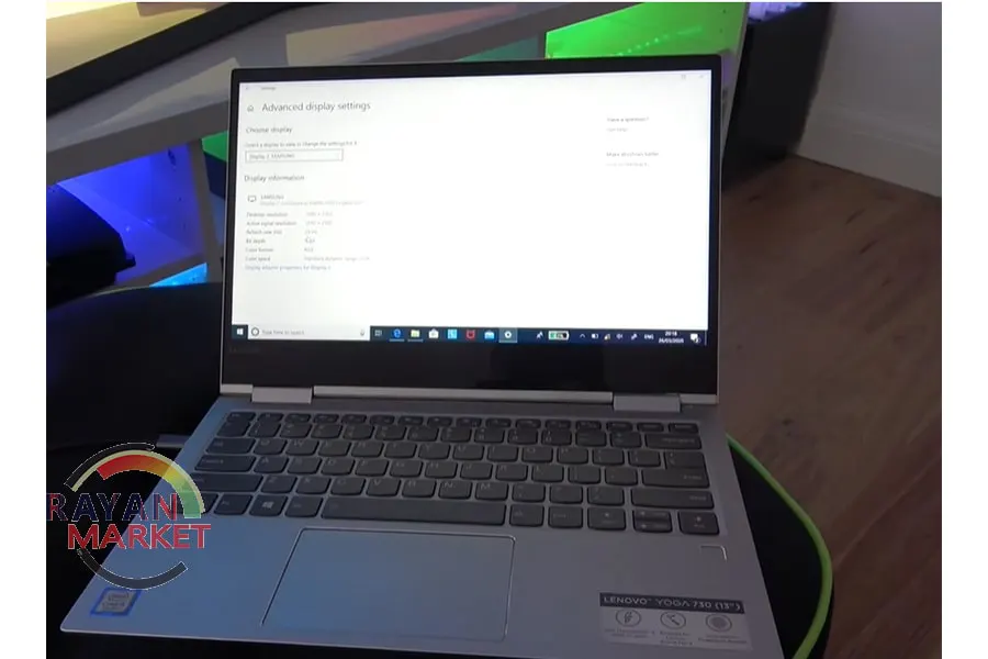 طراحی لپ تاپ لنوو مدل Yoga 730