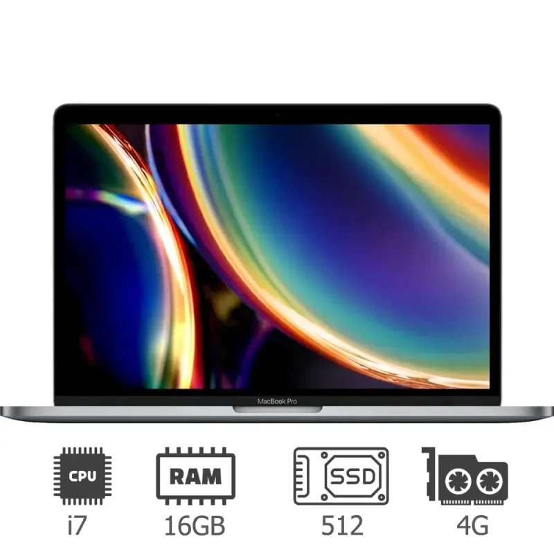 لپ تاپ استوک لمسی اپل MacBook Pro 2018