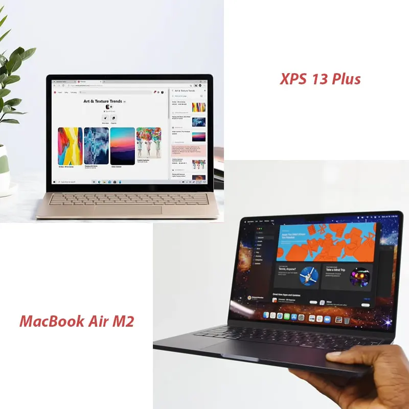 MacBook Air M2 در مقابل Dell XPS 13 Plus
