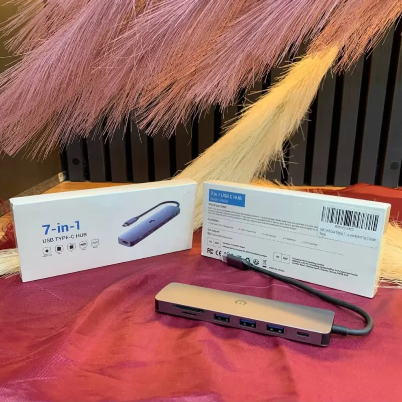 هاب 7 پورت USB-C مدل HB036