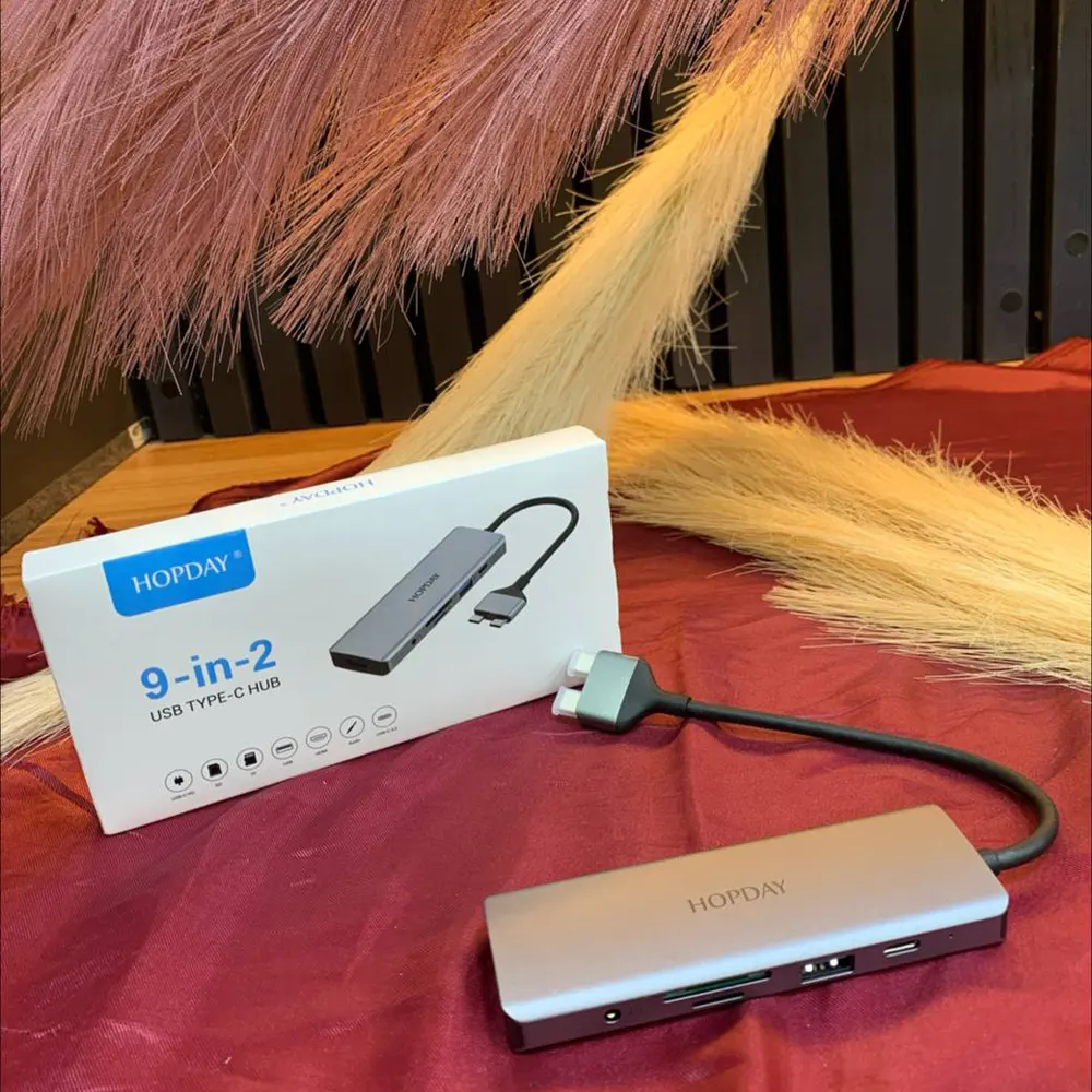هاب 9 پورت USB-C مدل FX-HB024